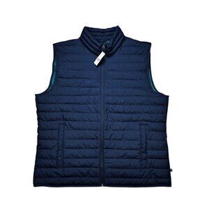Gap ColdControl XL Men Puffer Vest Navy Outdoors Hiking Winter